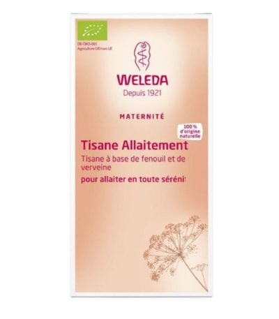 weleda tisane allaitement bio 20 sachets