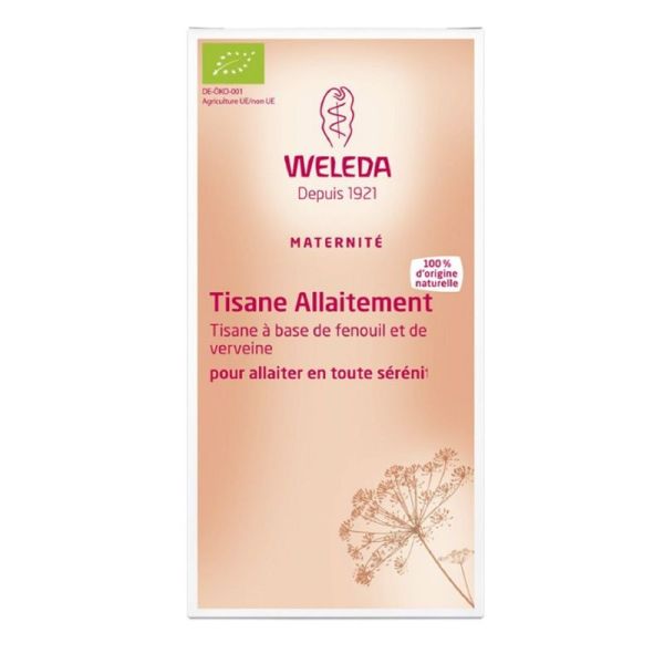 weleda tisane allaitement bio 20 sachets