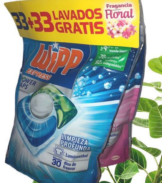 wipp express capsule 33 lavages +33 gratuits