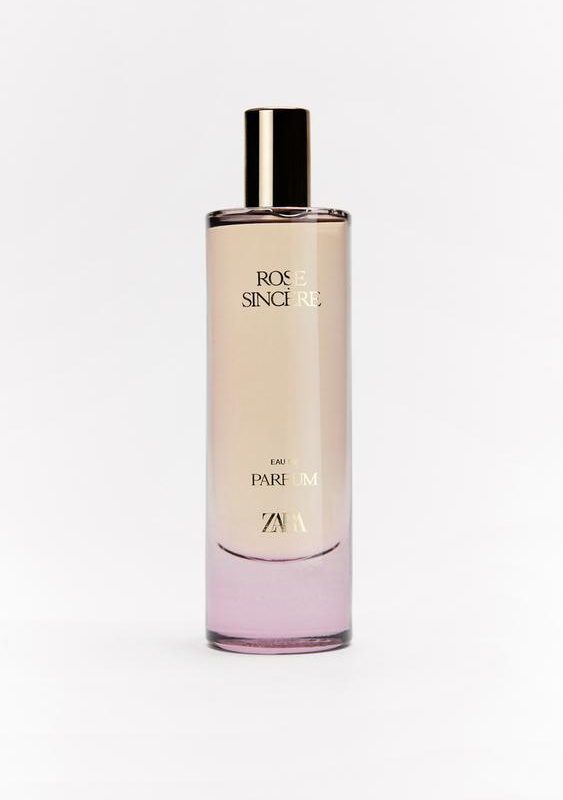 zara parfum rose sincere 80ml