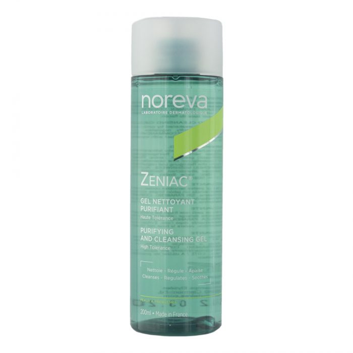 noreva zeniac gel purifiant haute tolerance 200ml