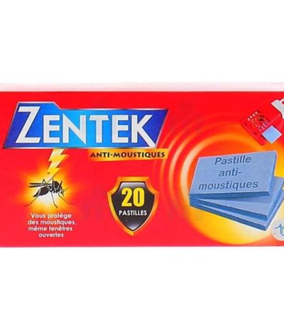 zentek anti moustiques 20 pastilles