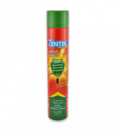 zentek insecticide rouge 750 ml