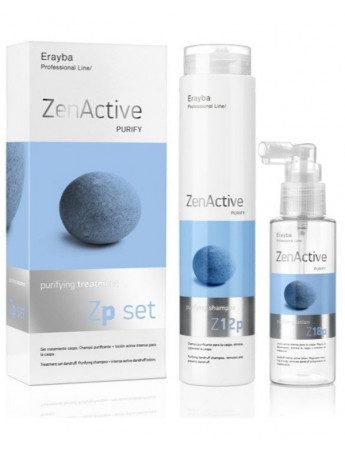 erayba zenactive purifier le traitement des pellicules zp set 250ml+100ml