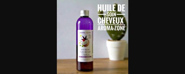 aroma zone huile de soin cheveux bio 250ml