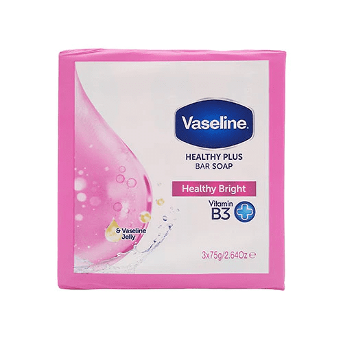 VASELINE SAVON HEALTHY PLUS &Agrave; LA VITAMINE B3 -PACK 3 BAR X 75G