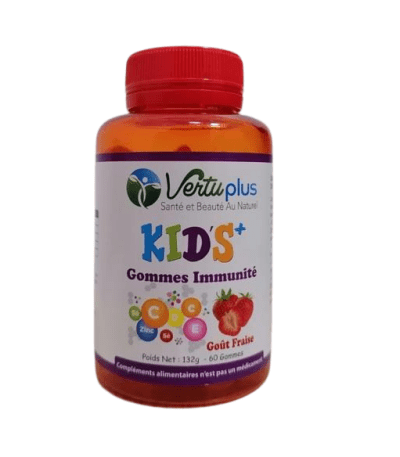 vertuplus kids+ gommes immuite - 60 gm