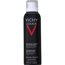 vichy homme mousse a raser anti-irri