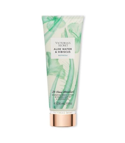 victoria secret lotion aloe water & hibiscus