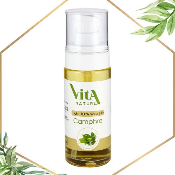 vita nature huile de camphre 50ml