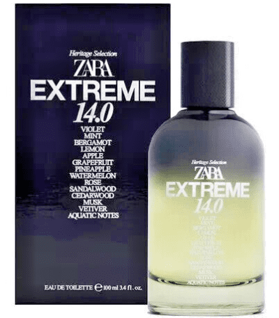 zara men parfum extrem 14.0 100ml