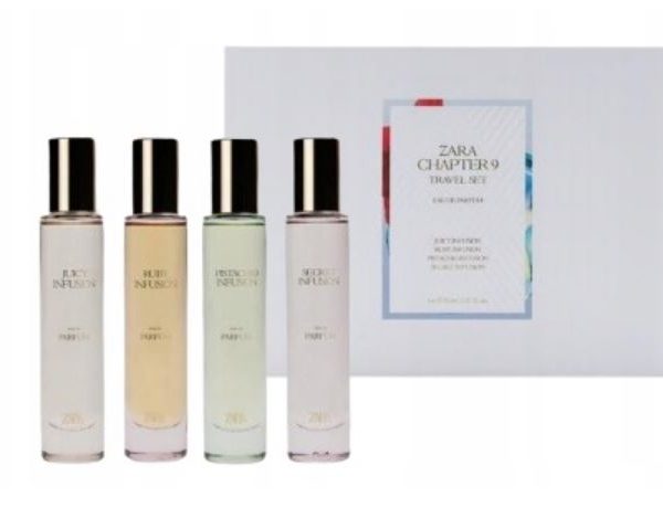 zara parfum chapter 9 set voyage 4 x 30ml