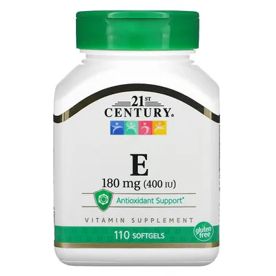 21st century vitamine e 180 mg 110 capsules