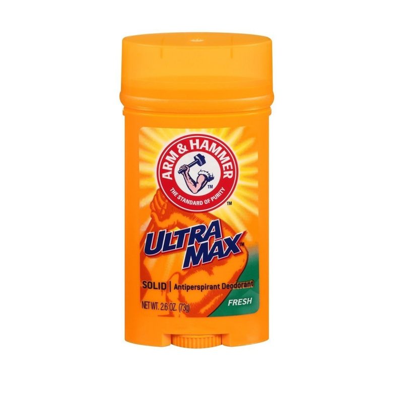 arm & hammer, ultramax, deodorant anti-transpirant en stick, pour homme fresh - 76 ml