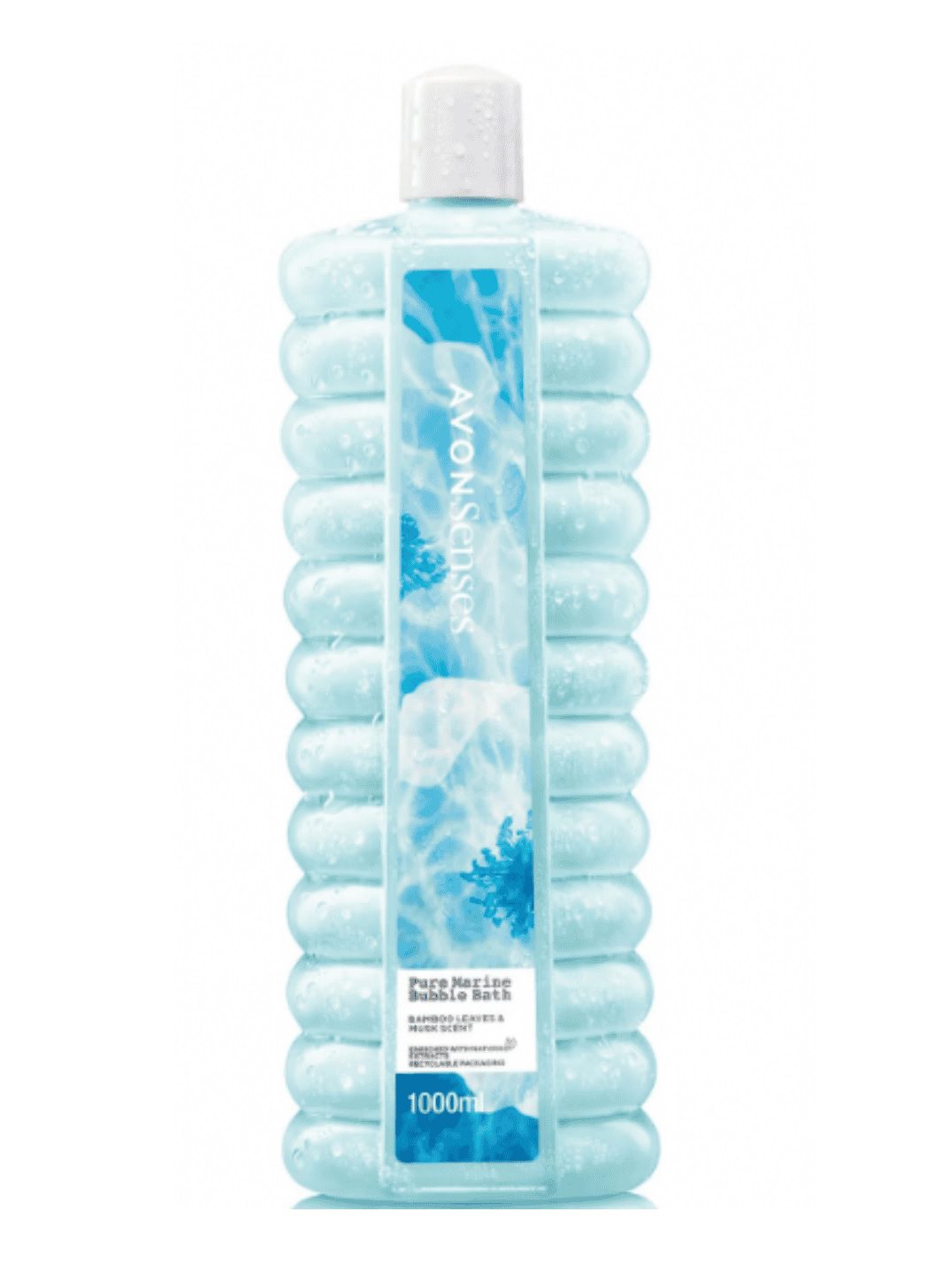 AVON SENSES BAIN  DOUCHE PURE MARINE – BAMBOO LEAVES &amp; USK SCENT – 1000 ML