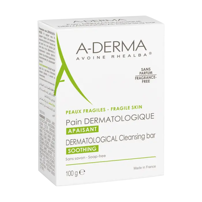 A DERMA PAIN DERMATOLOGIQUE SANS SAVON  AU LAIT D&rsquo;AVOINE 100 G