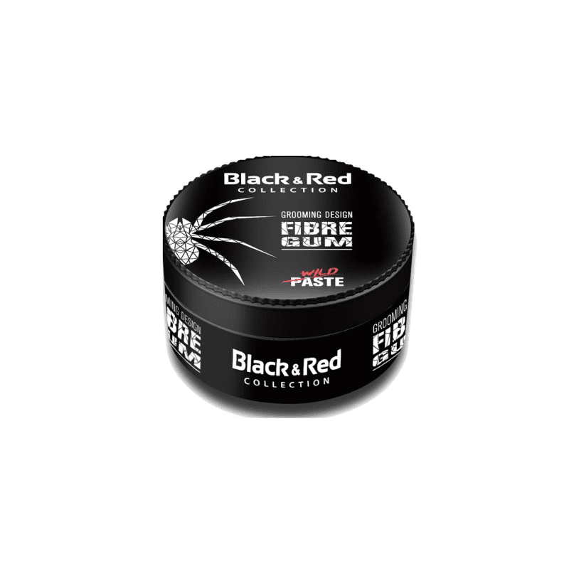 black & red cire capillaire fiber gum spider -100 ml