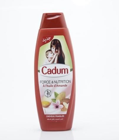 cadum force & nutrition a l'huile d'amande 380 ml