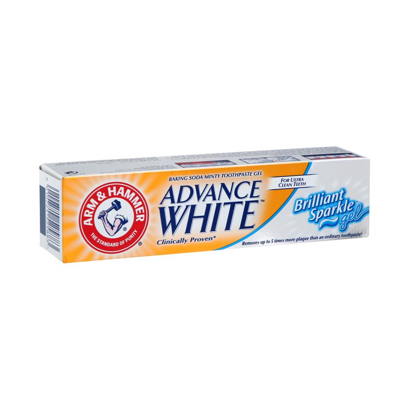 dentifrice gel scintillant arm & hammer advance white - 115 g