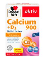 doppel herz calcium 900 + d3, 80 comprimes
