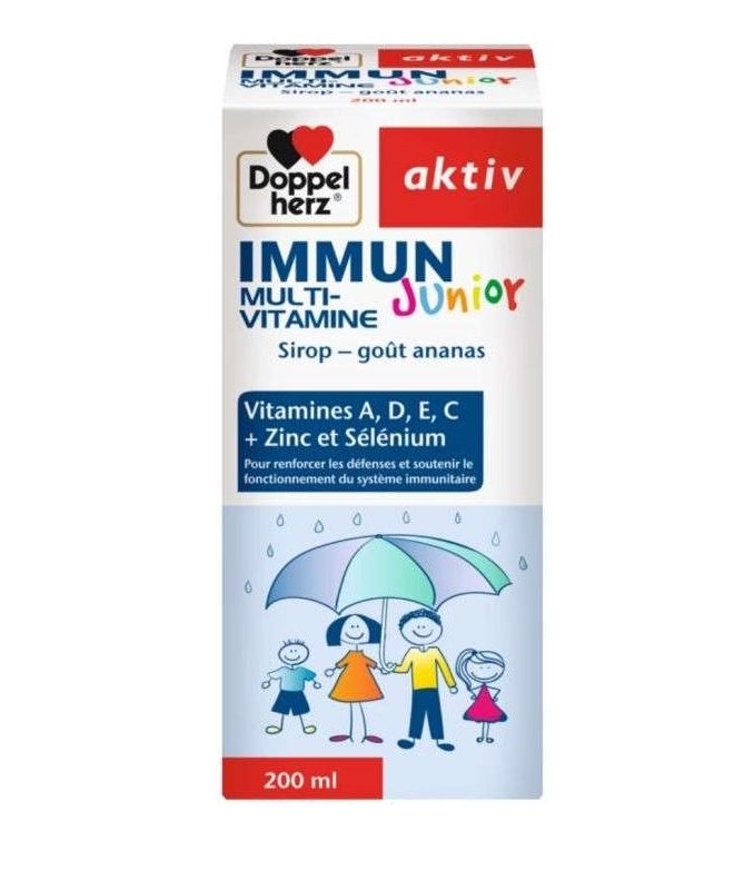 dopple herz aktiv immun junior multivitamine sirop 200ml