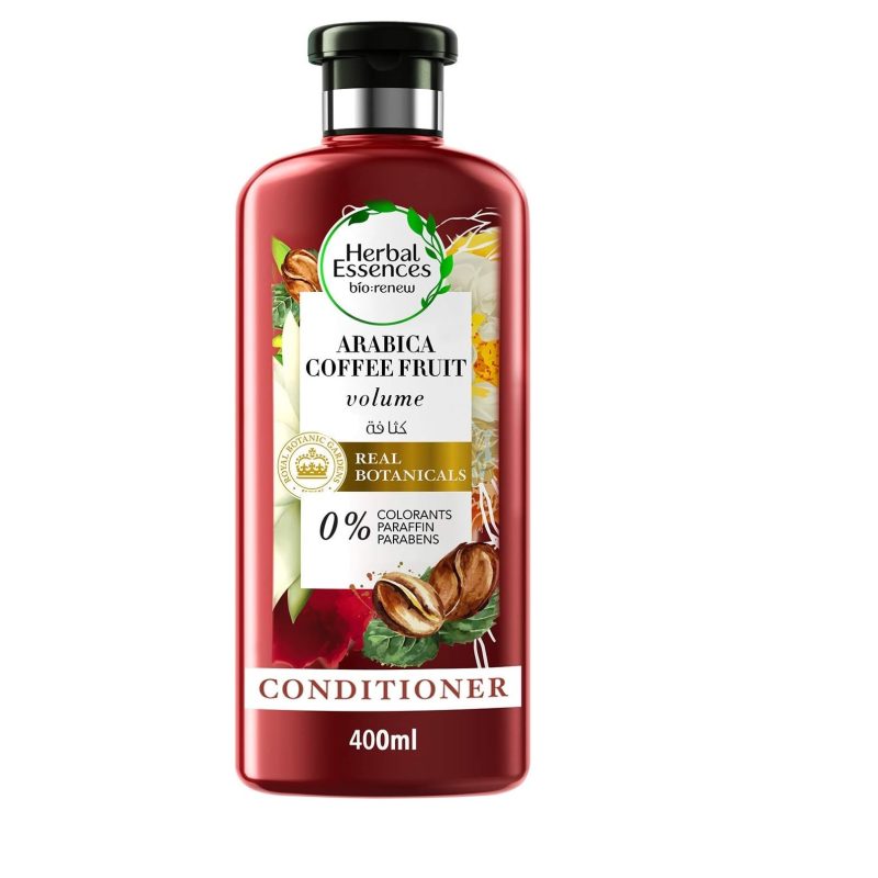 herbal essences bio renew volume arabica coffee fruit conditioner 400ml