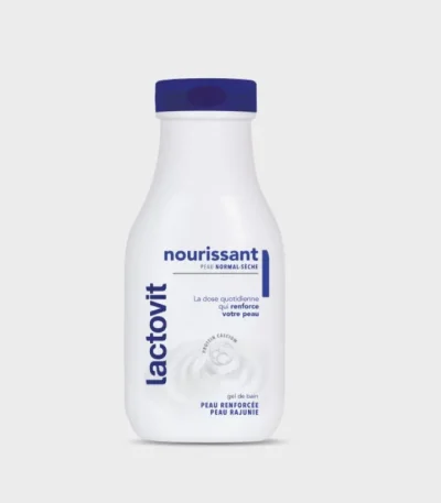 lactovit gel douche nourrissant 250ml