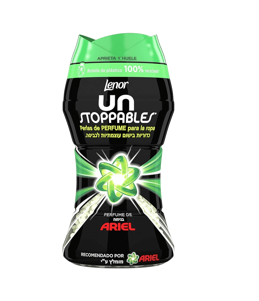 LENOR UNSTOPPABLES ARIEL FRAGRANCE  REHAUSSEUR DE PARFUM POUR LE LAVAGE FOURNIT UN AR&Ocirc;ME FRAIS &Agrave; CHAQUE LAVAGE 140 G