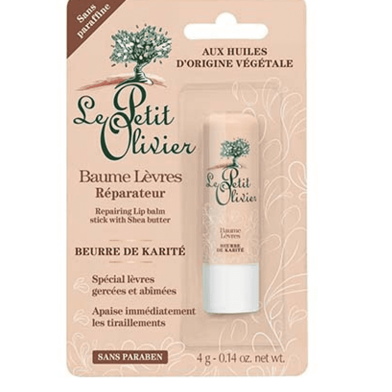 le petit olivier stick baume a levres au beurre de karite - 4 g