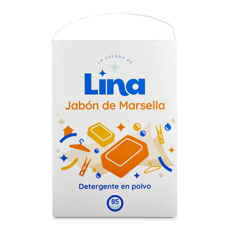 lina detergent savon marseille en poudre pour machines a laver a linge 40 lavage 2.600 kg