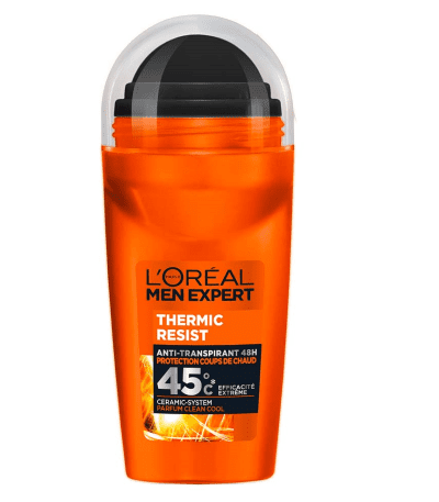 l’oreal men expert – deodorant bille pour homme – thermic resist – 50 ml