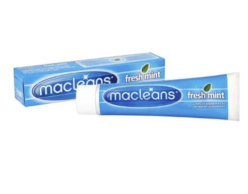 macleans dentifrice menthe fraiche 100ml