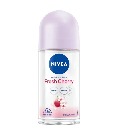 nivea antisudorifique roll-on cerise fraiche 50 ml