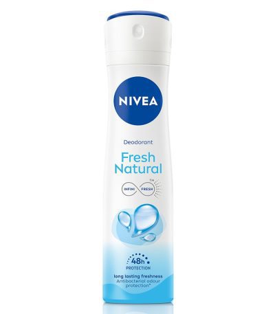 nivea deodorant fresh natural 48 h protection - 200 ml