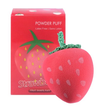 noor, eponge de maquillage aux profil de fruit - 1 unite