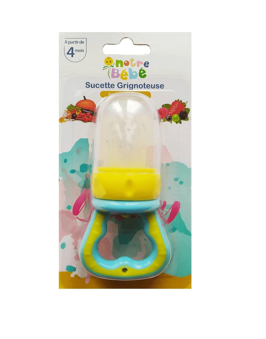 NOTRE B&Eacute;B&Eacute; SUCETTE A REMPLIR COMPOTE 1ERE AGE 4M+