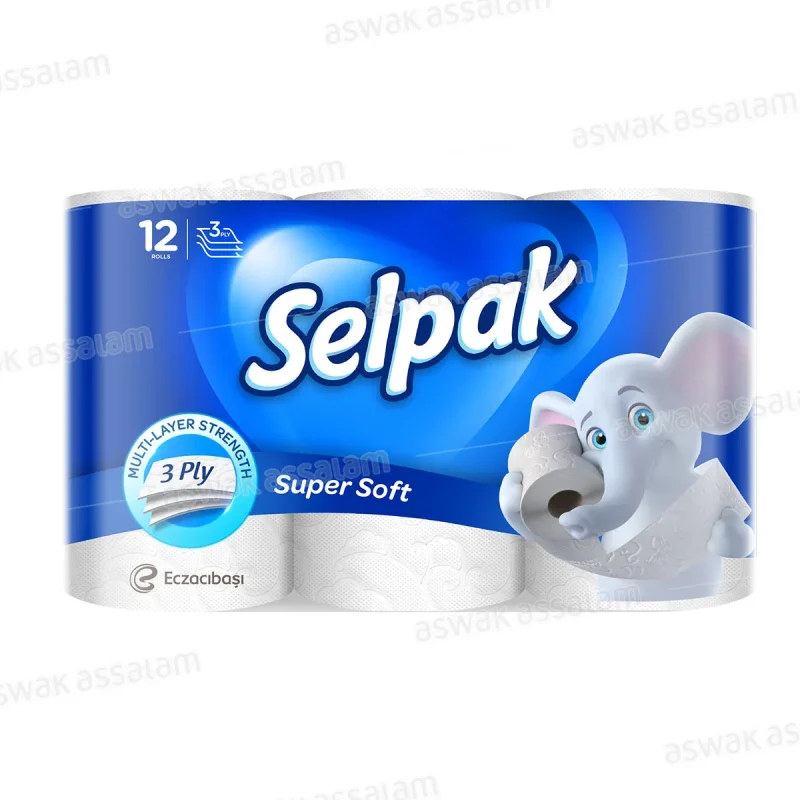 selpak papier hygienique 3 plis 12 rouleaux