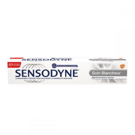 sensodyne soin blancheur 75ml
