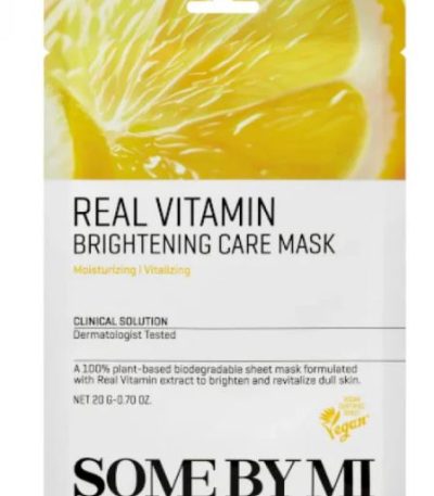 some by mi - real vitamin brightening care mask 