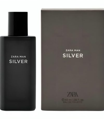 zara man parfum silver 40ml