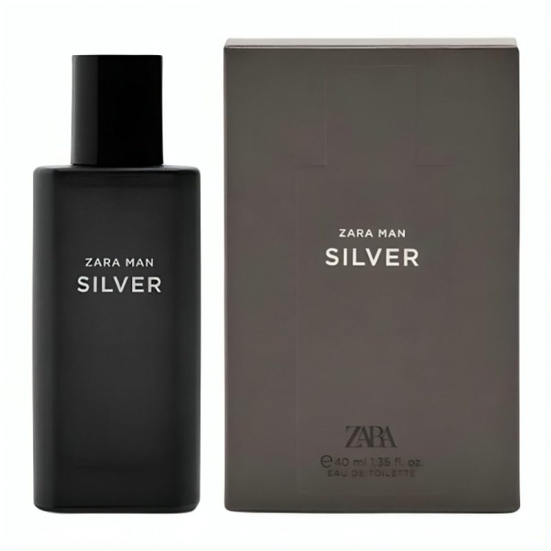 zara man parfum silver 40ml