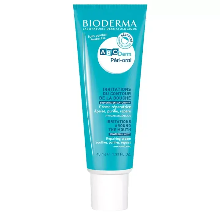 bioderma abcderm peri-oral contour de la bouche irritation - 40 ml