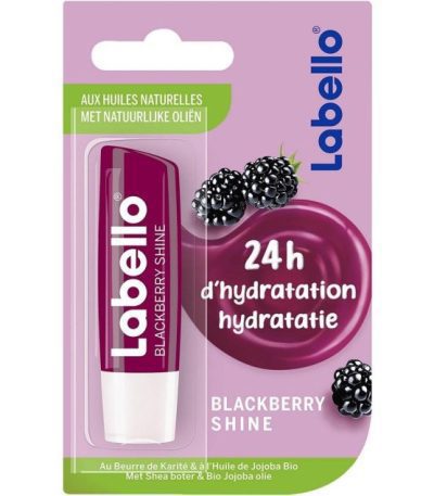 labello baume a levres blackberry shine 24h d’hydratation 4.8 g
