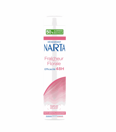 narta - fracheur florale 48 h parfum delicat - 200 ml