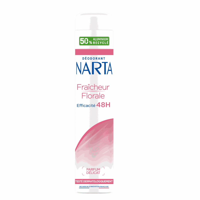 narta - fracheur florale 48 h parfum delicat - 200 ml