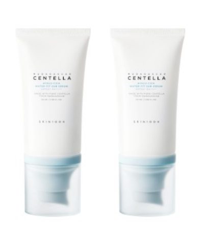 skin1004 - madagascar centella hyalu-cica water-fit sun serum spf50 50ml, 2 pcs