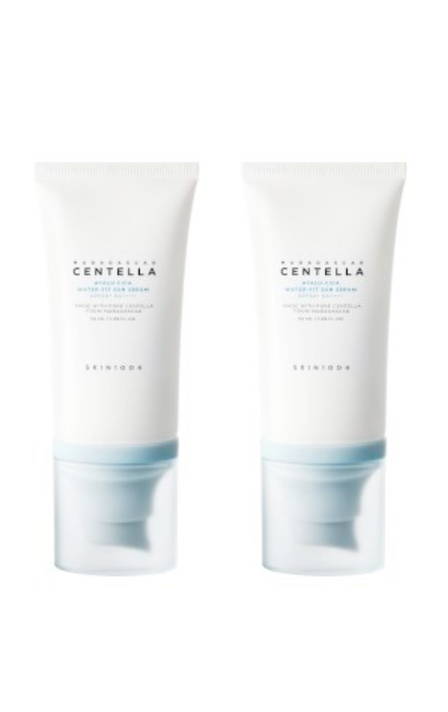 SKIN1004 – MADAGASCAR CENTELLA HYALU-CICA WATER-FIT SUN SERUM SPF50 – 50ML – 2 PCS