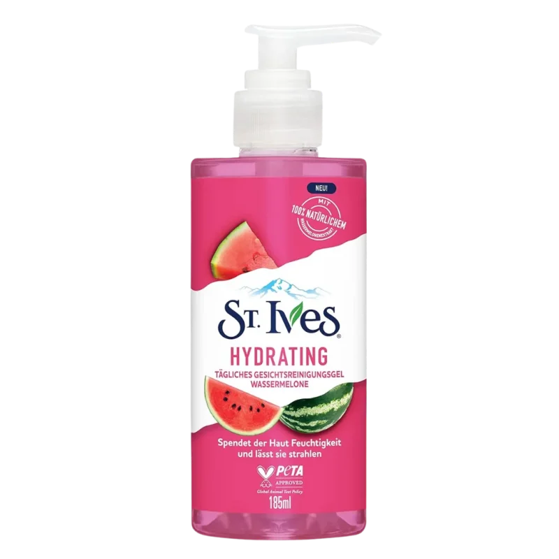 st. ives - nettoyant visage hydratant a la pasteque 200 g