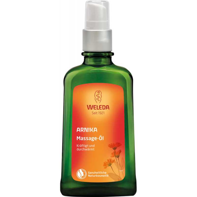 weleda huile de massage a l'arnica bio 100 ml