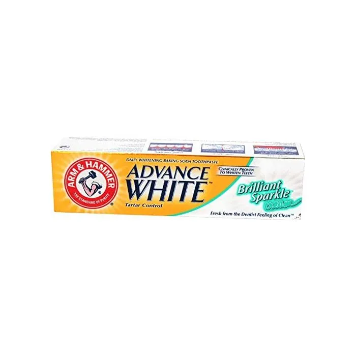 arm & hammer dentifrice advance white brilliant sparkle &ndash; 115 g